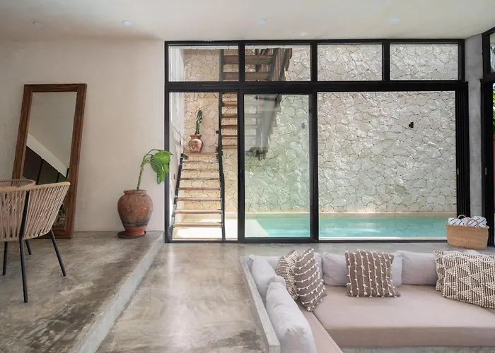 Villa Round Luxury Private Pool & Jungle Rooftop 2b Tulum