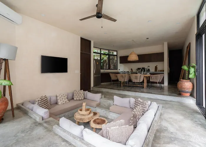 Round Luxury Private Pool & Jungle Rooftop 2b * Tulum