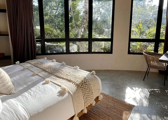 Round Luxury Private Pool & Jungle Rooftop 2b * Tulum